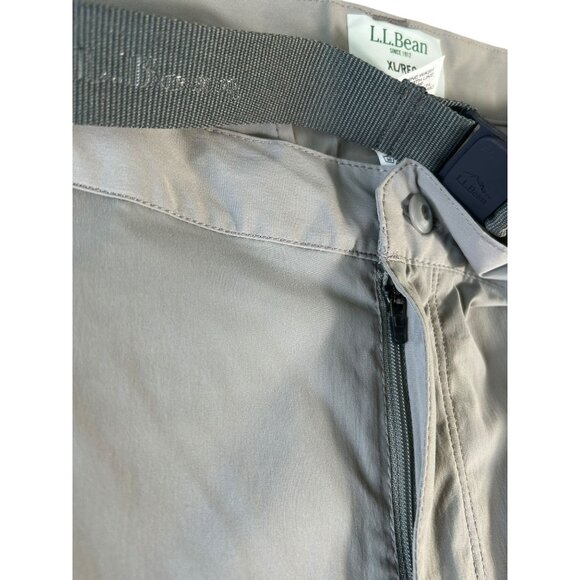 NEW LL Bean Tropicwear Pants Gray Womens XL Zip Leg Convertible Pants to Shorts - Picture 5 of 16